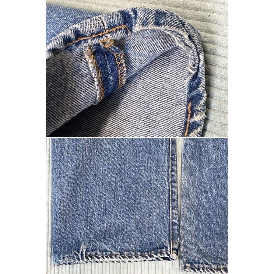 80's 1982 米国製 リーバイス LEVI'S 501 653工場 黒カン 内股シングル ひげ 裾チェーンステッチ 表記W36L30 実寸W85L70.5 [ta-1565] | Levi's | 06