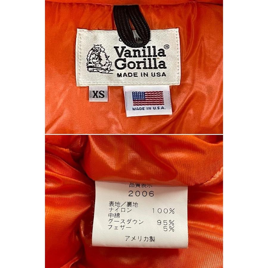 Vanilla Gorilla 米国製 バニラゴリラ クレセントダウン ダウン