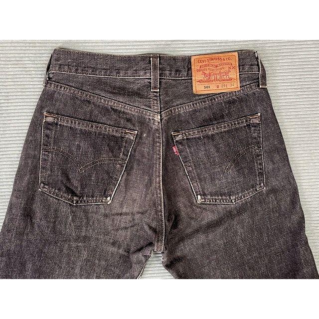 希少 アメリカ製 リーバイス501 スーパーブラック 黒 カツラギ 29