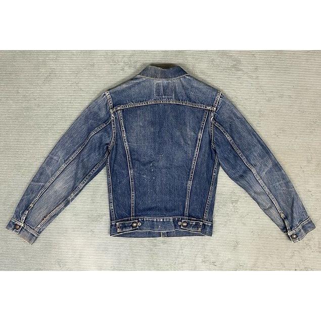 60's 米国製 リーバイス LEVI'S ビンテージ デニムジャケット 557BXX サード 均等V ビッグE 裏ライトオンス 着丈54 身幅44 [ta-1570] | Levi's | 07