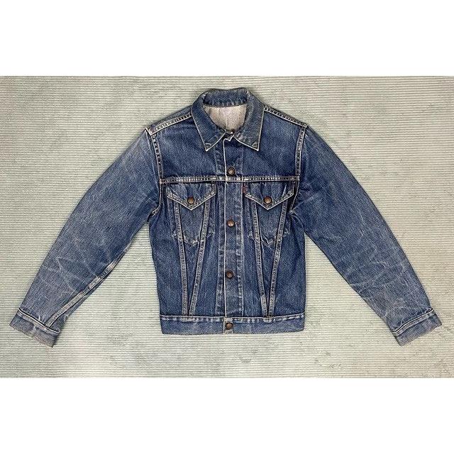60's 米国製 リーバイス LEVI'S ビンテージ デニムジャケット 557BXX サード 均等V ビッグE 裏ライトオンス 着丈54 身幅44 [ta-1570] | Levi's | 02