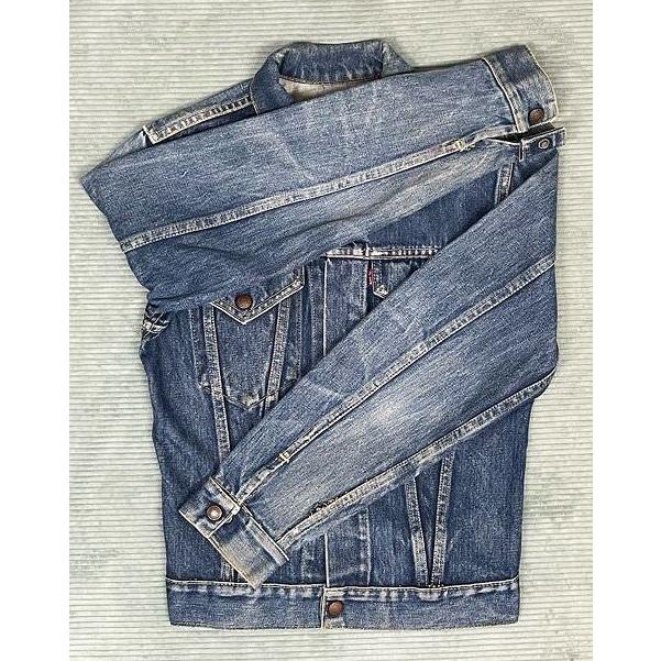 60's 米国製 リーバイス LEVI'S ビンテージ デニムジャケット 557BXX サード 均等V ビッグE 裏ライトオンス 着丈54 身幅44 [ta-1570] | Levi's | 03