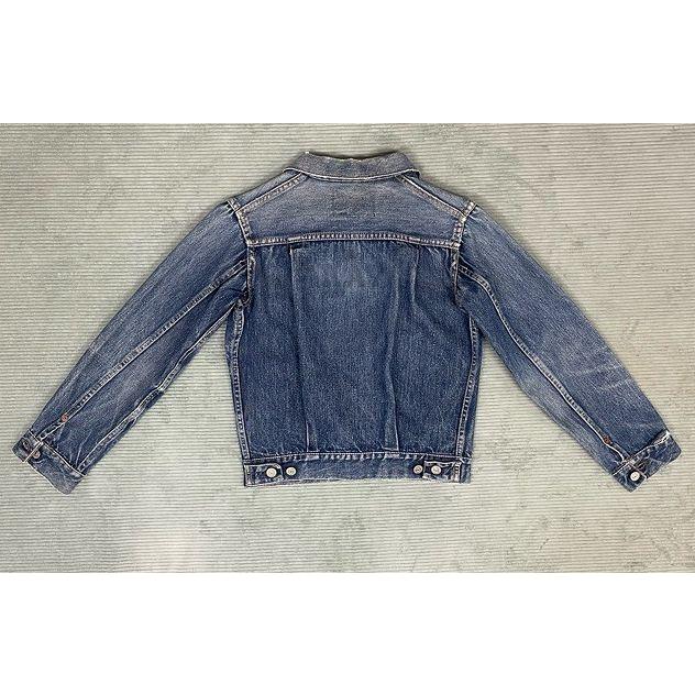 50's 米国製 リーバイス LEVI'S ビンテージ デニムジャケット 507XX セカンド 前期 均等V ビッグE 釦裏17 着丈49 身幅46 [ta-1571] | Levi's | 04