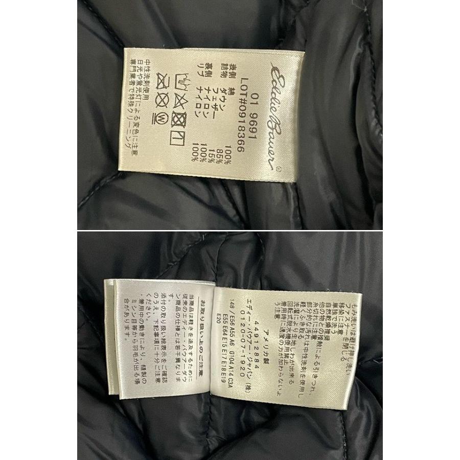 米国製 エディーバウアー クレセントダウンワークス ダウンジャケット インディゴデニム MEN’S DIAGONAL QUILT DOWN SWEATER M [ta-1585] | Eddie Bauer | 06