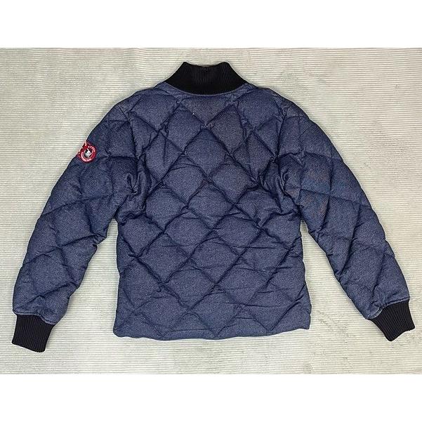 米国製 エディーバウアー クレセントダウンワークス ダウンジャケット インディゴデニム MEN’S DIAGONAL QUILT DOWN SWEATER M [ta-1585] | Eddie Bauer | 08