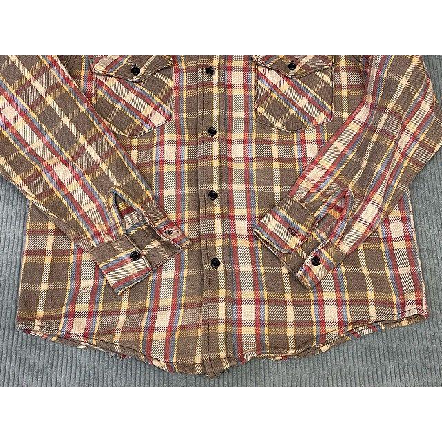 70's 米国製 MADE IN USA フロストプルーフ FROSTPROOF ヘビーネル ネルシャツ チェック クッキー 15-M-151/2 [ta-1603] | VINTAGE | 03