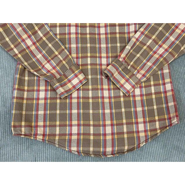 70's 米国製 MADE IN USA フロストプルーフ FROSTPROOF ヘビーネル ネルシャツ チェック クッキー 15-M-151/2 [ta-1603] | VINTAGE | 07