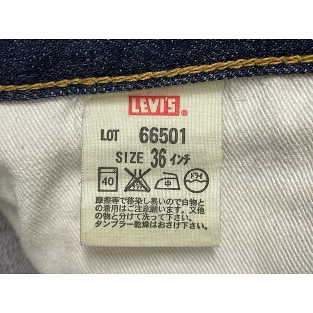 s*様 LEVI’S 501 66501 66前期 復刻 Levis 66501-501XX 2009年製 復刻 W34/L36 - メルカリ