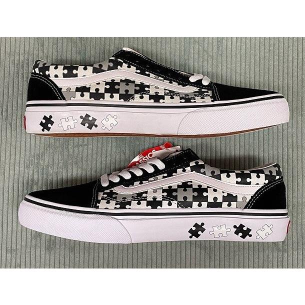 OLD SKOOL 未使用 バンズ VANS オールドスクール V36CF PUZZLE パズル