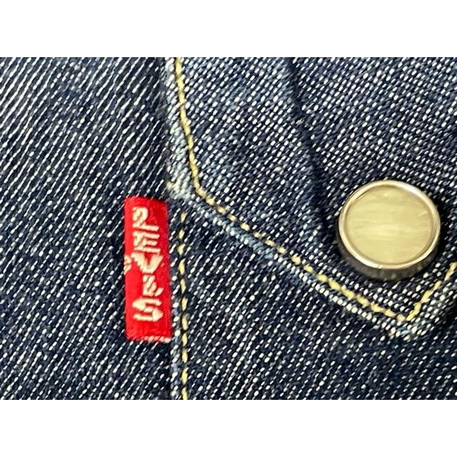 90's 米国製 MADE IN USA バレンシア工場 リーバイス LEVI'S 7205-1018 デニム ウエスタンシャツ ショートホーン 復刻 L [n-0011] | Levi's VINTAGE CLOTHING | 04
