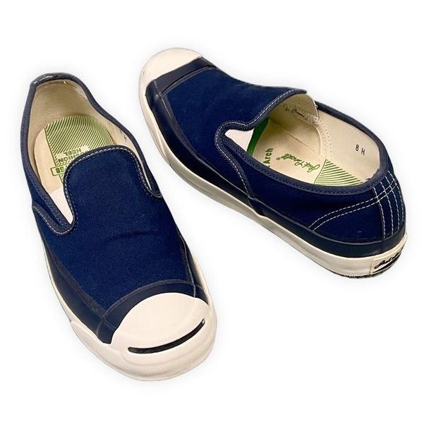 2016AW コンバース アディクト CONVERSE ADDICT ジャックパーセル JACK PURCELL CANVAS SLIP-ON 1CK457 ネイビー 27.0 [ta-1626] | CONVERSE Addict