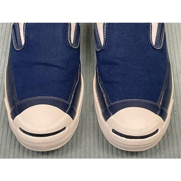 2016AW コンバース アディクト CONVERSE ADDICT ジャックパーセル JACK PURCELL CANVAS SLIP-ON 1CK457 ネイビー 27.0 [ta-1626] | CONVERSE Addict | 03