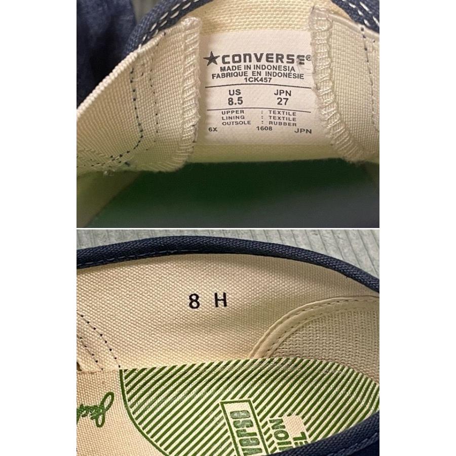 2016AW コンバース アディクト CONVERSE ADDICT ジャックパーセル JACK PURCELL CANVAS SLIP-ON 1CK457 ネイビー 27.0 [ta-1626] | CONVERSE Addict | 02