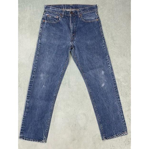 80's 1981 米国製 ビンテージ リーバイス LEVI'S 505-0217 TALON42 内股シングル 裾チェーン 表記W31L29 実寸W78L73 [ta-1628] | Levi's | 07