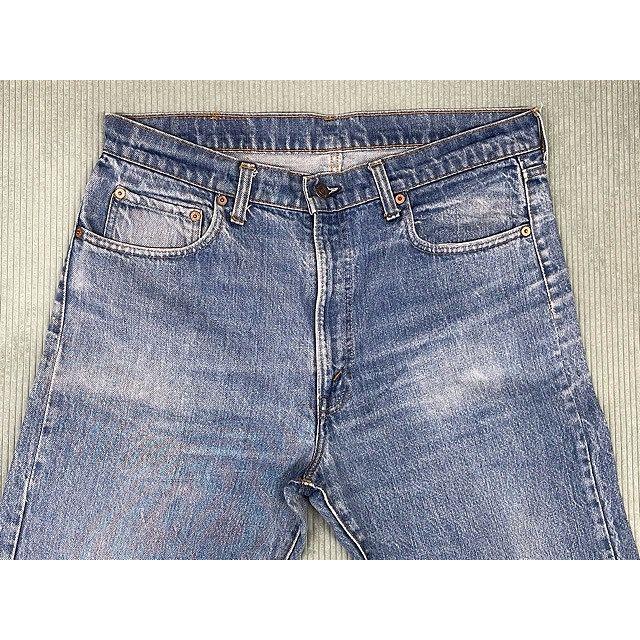 80's 1981 米国製 ビンテージ リーバイス LEVI'S 505-0217 TALON42 内股シングル 裾チェーン 表記W36L31 実寸W89L77 [ta-1629] | Levi's | 01