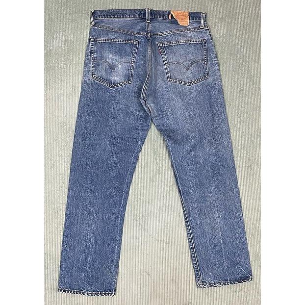 80's 1981 米国製 ビンテージ リーバイス LEVI'S 505-0217 TALON42 内股シングル 裾チェーン 表記W36L31 実寸W89L77 [ta-1629] | Levi's | 07