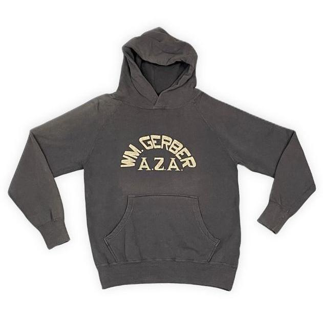 日本製 DUBBLE WORKS ダブルワークス WAREHOUSE ウエアハウス スウェット パーカー フーディ 墨黒 チャコール S [ta-1634] | WAREHOUSE