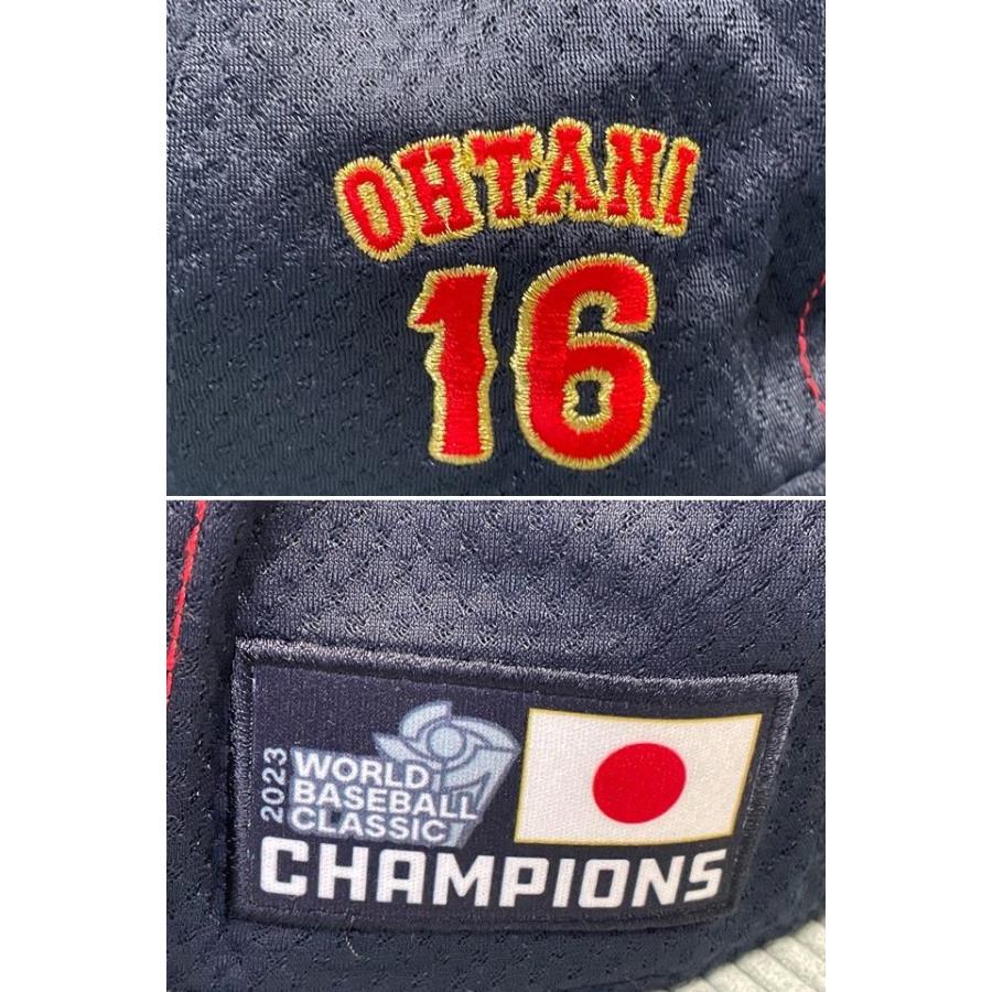 ミズノ 2023 WBC 優勝記念 #16 大谷翔平 レプリカ キャップ 野球帽子 12JRBJ22 日本代表 侍ジャパン フリーサイズ 56-60cm [ta-1643] | MIZUNO | 03