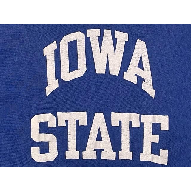 90’s 米国製 チャンピオン ビンテージ リバースウィーブ Champion REVERSE WEAVE IOWA STATE ブルー 青 L [ta-1665] | REVERSE WEAVE | 03