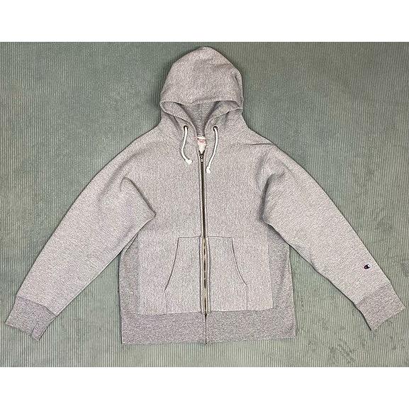 米国製 チャンピオン スウェット リバースウィーブ フルジップ パーカー Champion REVERSE WEAVE C0-006 赤単タグ グレー L [ta-1671] | REVERSE WEAVE | 06