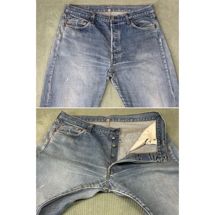 Levi's（リーバイス） 80's ハチマル 米国製 LEVI'S 501 黒カン 内股