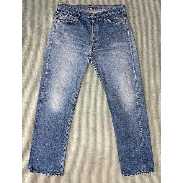 Levi's（リーバイス） 80's ハチマル 米国製 LEVI'S 501 黒カン 内股