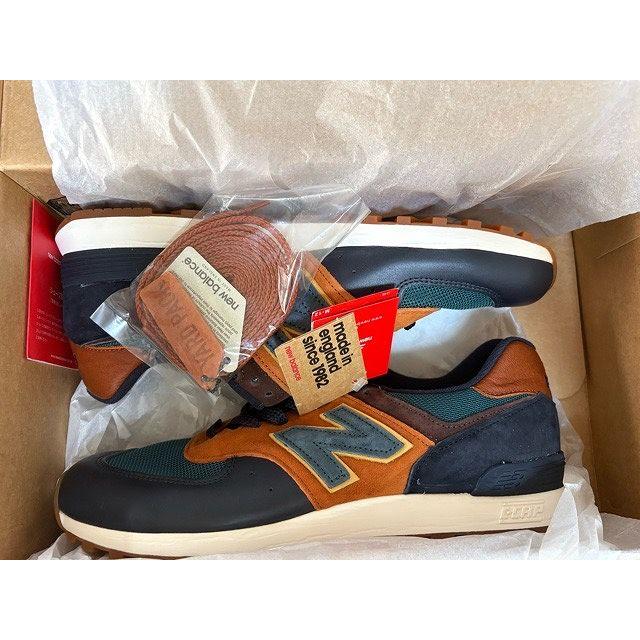 ニューバランス ASローマ ドリルトップ 海外Mサイズ 未使用品 EU,US NEW BALANCE 未使用 英国製 ニューバランス スニーカー new