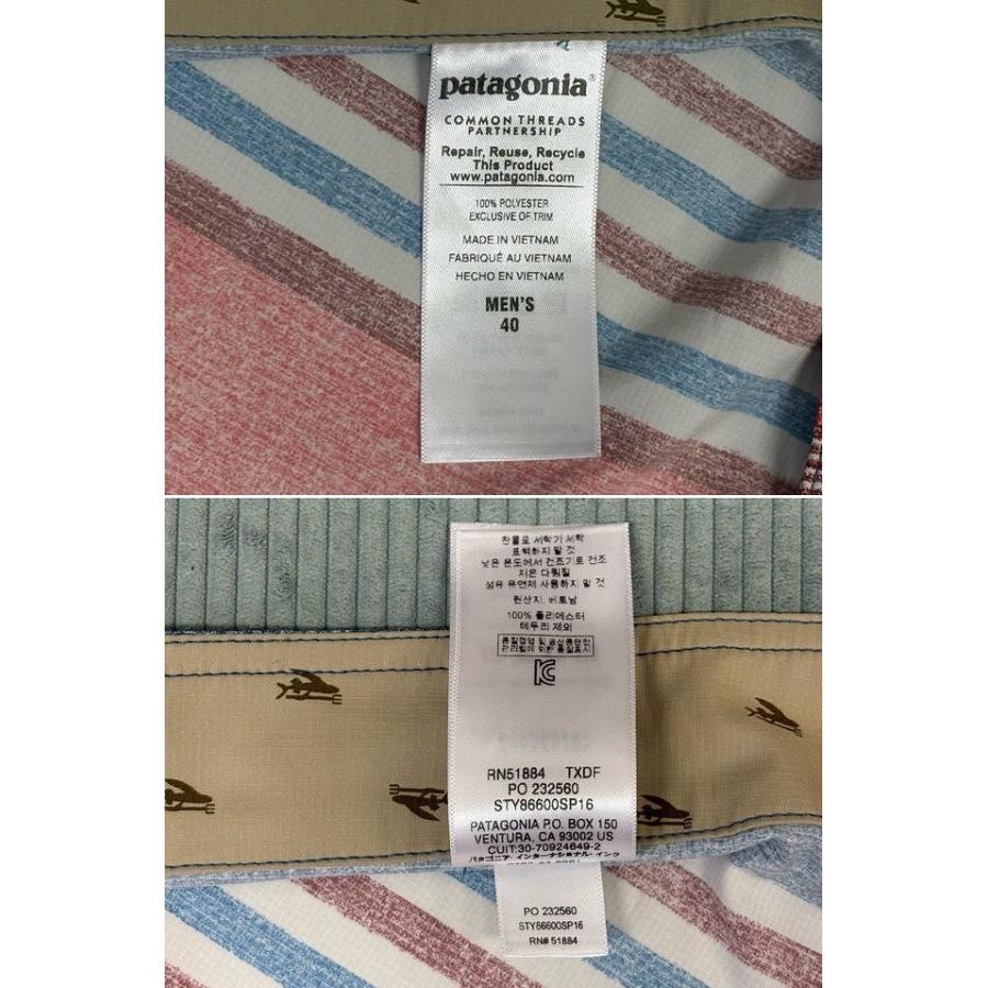 patagonia（パタゴニア） 2016 ボード ショーツ M's Printed Stretch