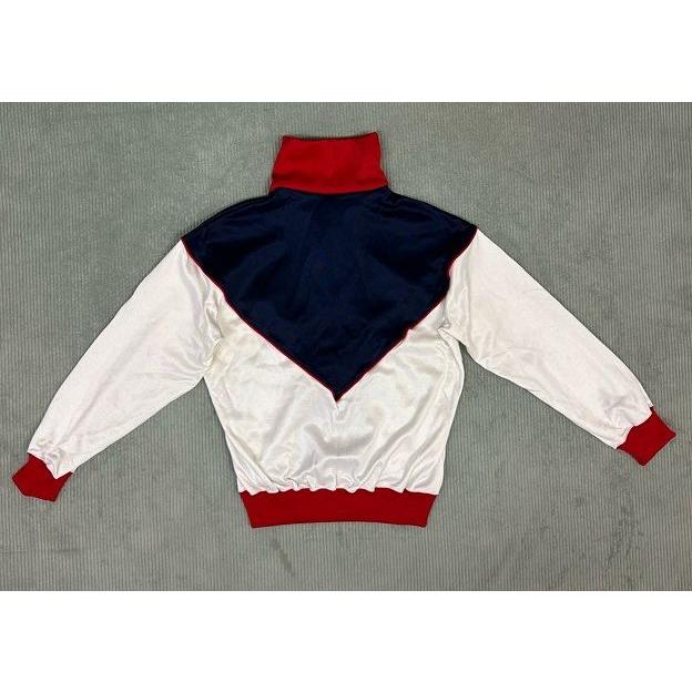 80's 紺タグ 日本製 MADE IN JAPAN ビンテージ ナイキ NIKE トラックトップ ジャージ ネイビー ホワイト レッド M [ta-1745] | NIKE | 06