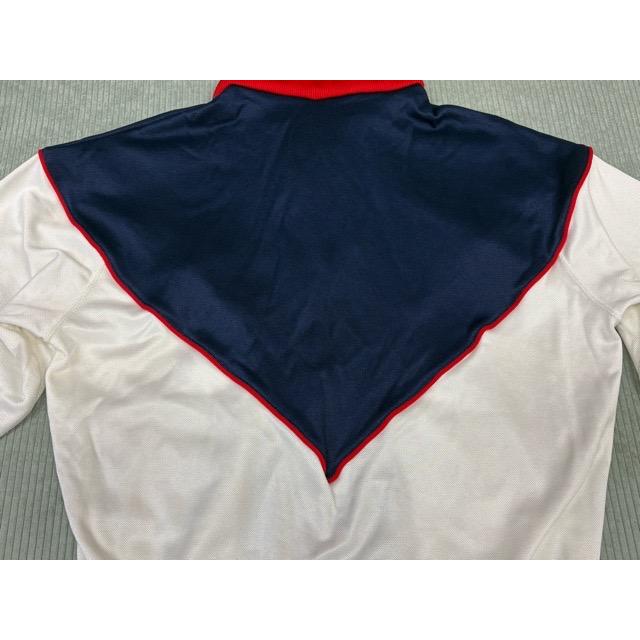 80's 紺タグ 日本製 MADE IN JAPAN ビンテージ ナイキ NIKE トラックトップ ジャージ ネイビー ホワイト レッド M [ta-1745] | NIKE | 07