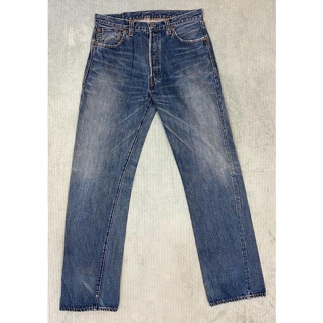 1999 米国製 バレンシア工場 555 リーバイス LEVI'S 501XX 47501-0117 革パッチ ひげ ハチノス 表記W36L36 実寸W82L84 [ta-1784] | Levi's VINTAGE CLOTHING | 08