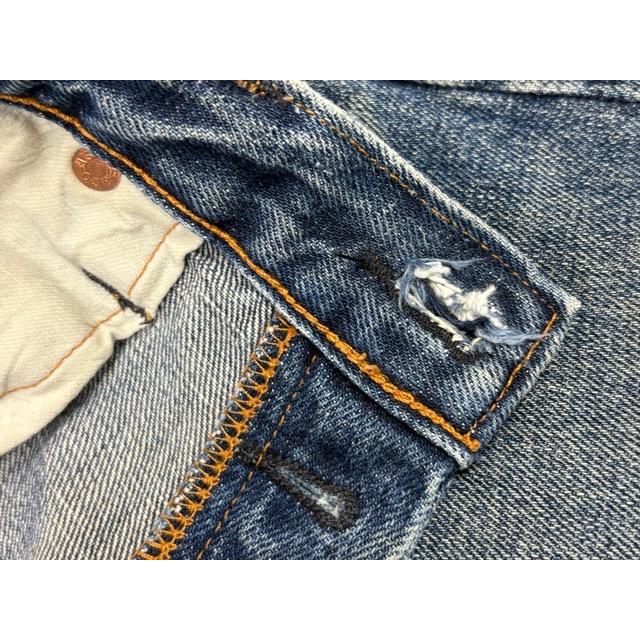 1999 米国製 バレンシア工場 555 リーバイス LEVI'S 501XX 47501-0117 革パッチ ひげ ハチノス 表記W36L36 実寸W82L84 [ta-1784] | Levi's VINTAGE CLOTHING | 07