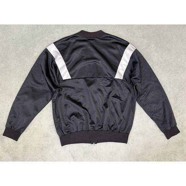 80's 米国製 ビンテージ アディダス adidas ジャージ Track Top トラックトップ ブラックボディ ゆるめシルエット L [ta-1791] | adidas | 07
