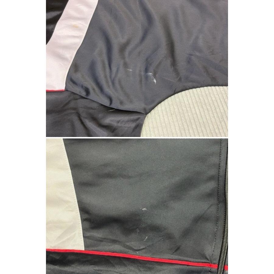 80's 米国製 ビンテージ アディダス adidas ジャージ Track Top トラックトップ ブラックボディ ゆるめシルエット L [ta-1791] | adidas | 04