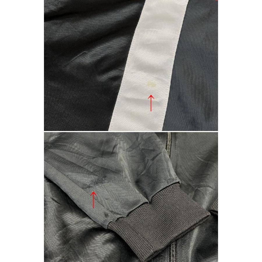 80's 米国製 ビンテージ アディダス adidas ジャージ Track Top トラックトップ ブラックボディ ゆるめシルエット L [ta-1791] | adidas | 05
