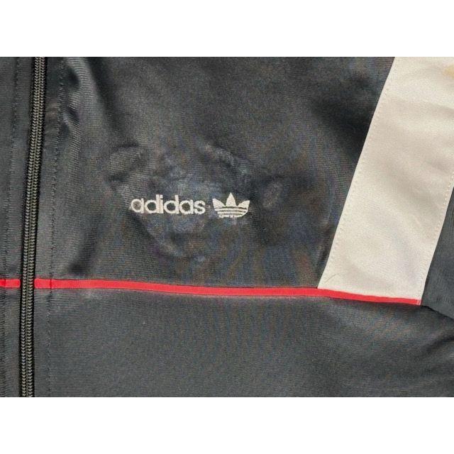80's 米国製 ビンテージ アディダス adidas ジャージ Track Top トラックトップ ブラックボディ ゆるめシルエット L [ta-1791] | adidas | 03