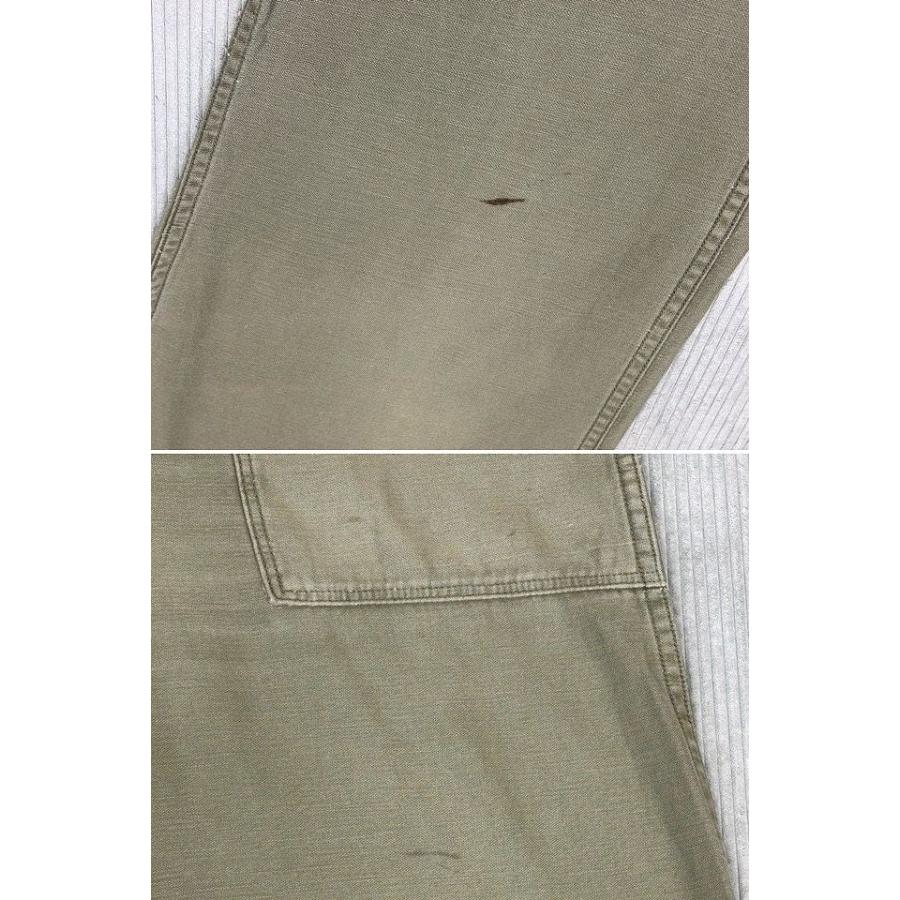 60's 米軍 us army trousers 8405-082-6612 ベイカーパンツ ファティーグパンツ OG-107 生地違い 32x33 実寸W78L78 [ta-1804] | MILITARY | 12