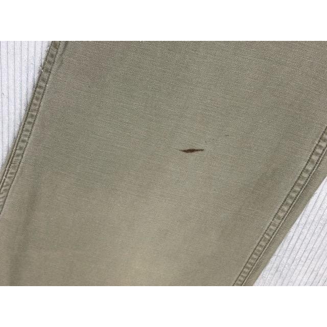 60's 米軍 us army trousers 8405-082-6612 ベイカーパンツ ファティーグパンツ OG-107 生地違い 32x33 実寸W78L78 [ta-1804] | MILITARY | 03