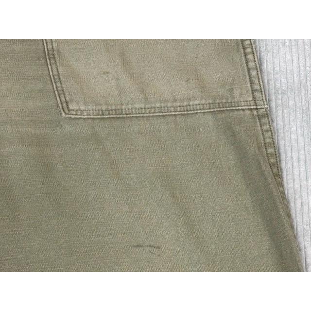 60's 米軍 us army trousers 8405-082-6612 ベイカーパンツ ファティーグパンツ OG-107 生地違い 32x33 実寸W78L78 [ta-1804] | MILITARY | 04