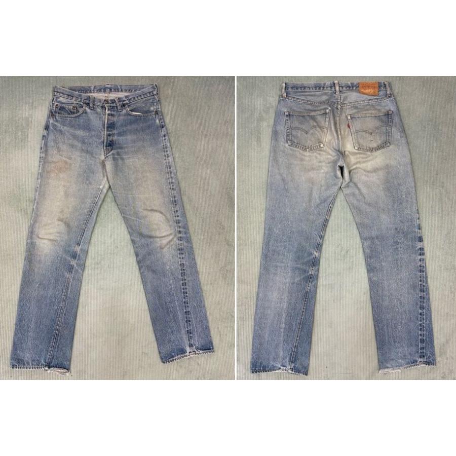 70's 1976 米国製 リーバイス LEVI'S 501 ビンテージ 66前期 赤耳 裾オリジナル 表記W35L36 実寸W86L83 [ta-1808] | Levi's | 01