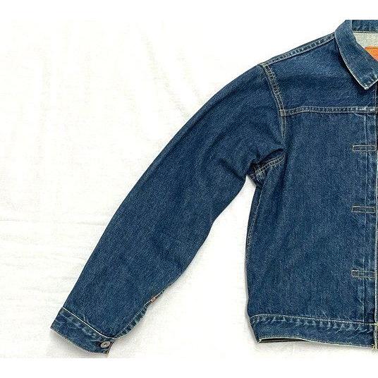 1992 日本製 リーバイス LEVI'S デニムジャケット 71506 XX 大戦モデル 1st ファースト 復刻 サイズ40 【クロキデニムジャケット】 [tal-0003]