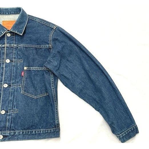 1992 日本製 リーバイス LEVI'S デニムジャケット 71506 XX 大戦モデル 1st ファースト 復刻 サイズ40 【クロキデニムジャケット】 [tal-0003]