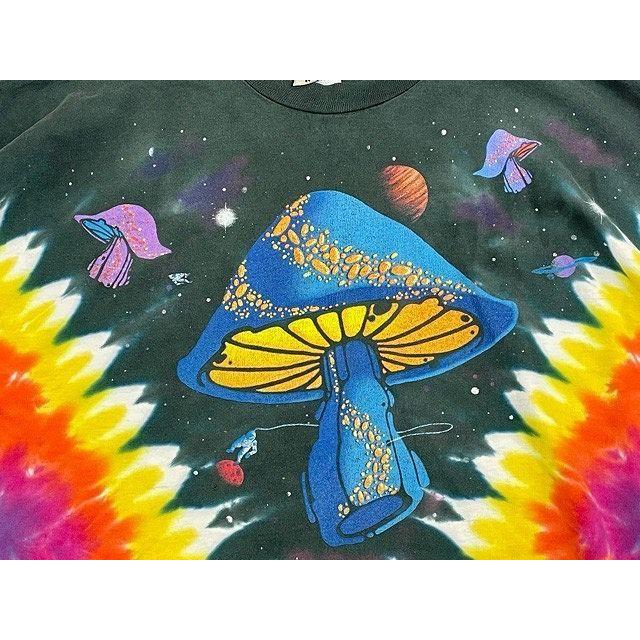 LIQUID BLUE 90's アメリカ製 リキッドブルー Tシャツ タイダイ キノコ