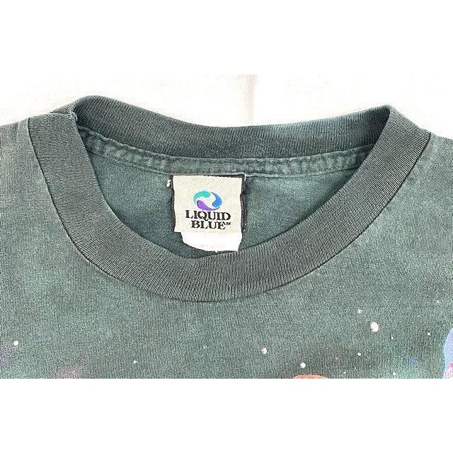 LIQUID BLUE 90's アメリカ製 リキッドブルー Tシャツ タイダイ キノコ