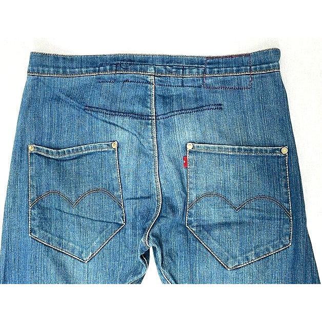 チュニジア製 2001SS リーバイスレッド LEVI'S RED HONEST DISHONEST オネスト ディスオネスト 立体裁断  表記30x32 [tal-0147]