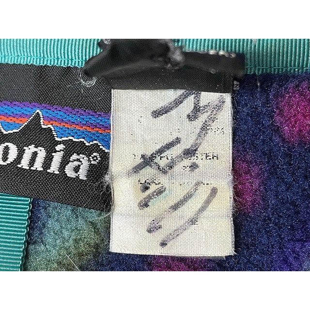 90s USA製 patagonia フリース　キャップ　タペストリー r-dcd01y23n01z7ad2.jpg
