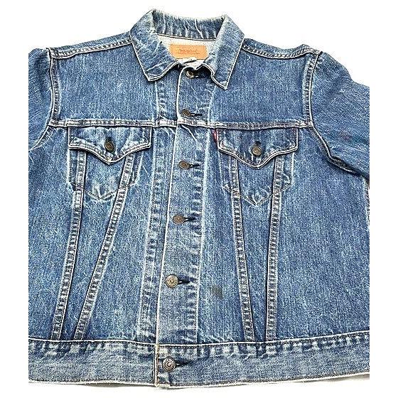 Levi's（リーバイス） ビンテージ 70's デニムジャケット 70505 布