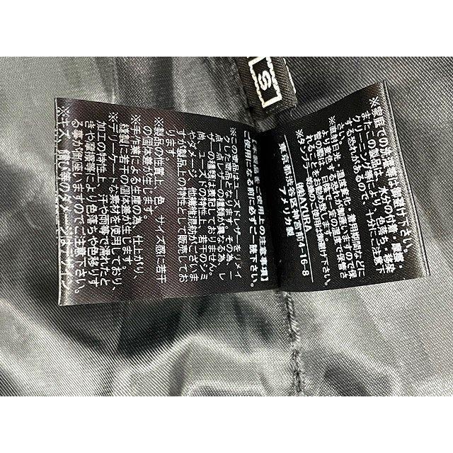 ZAC VARGAS ザックバルガス レザー ライダースジャケット シングル