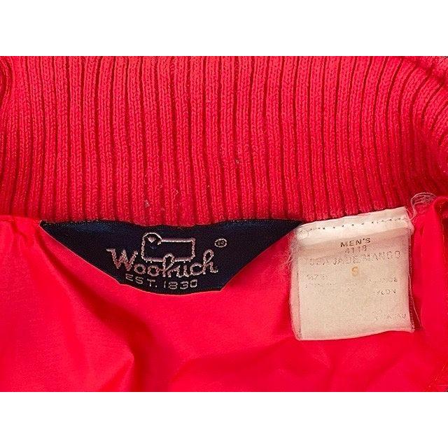80’s 米国製 紺タグ ウールリッチ WOOLRICH ナイロンジャケット フルジップ フード収納 メッシュインナー 4118 サイズS [tal-0243] | WOOLRICH | 05