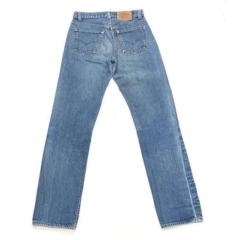 米国製 80's 1983 リーバイス LEVI'S 501 内股シングル 裾チェーンステッチ W30L36 実寸W71 L83cm [tal-0276]｜highground｜02